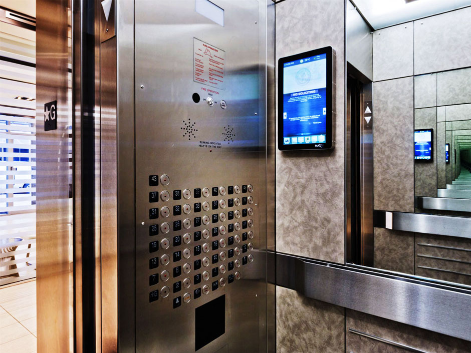 rivestimento ascensore