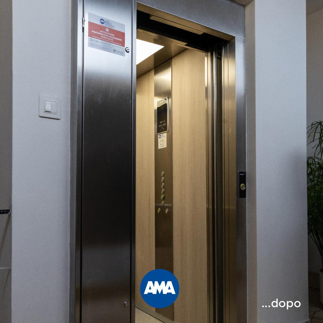 ristrutturazione ascensore condominiale Firenze realizzata da Arno Manetti